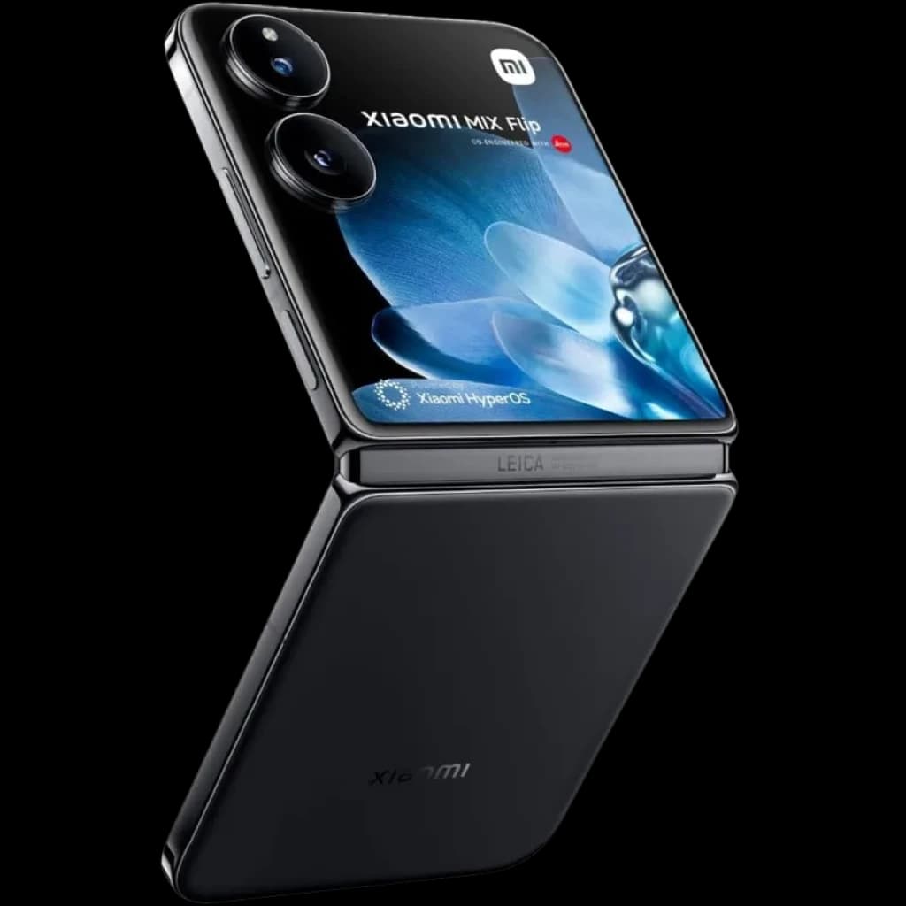 Xiaomi Mix Flip 5G 12GB/512GB Negro con pantalla externa amplia, bisagra plegable, doble cámara Leica y acabado mate elegante en color negro