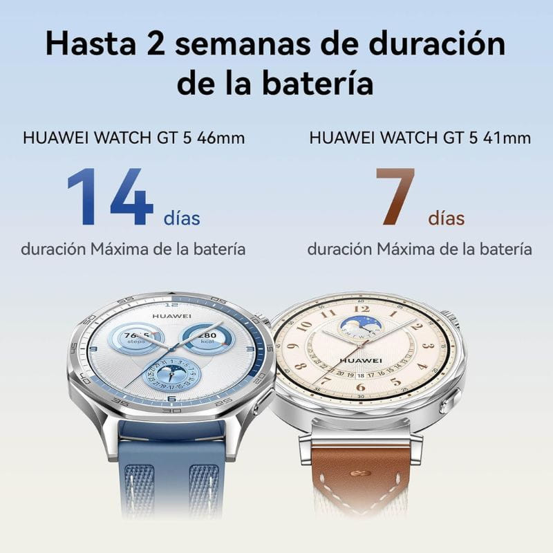 Huawei Watch GT5 41mm GPS Correa Fluoroelastómero Negro - Reloj Inteligente - Ítem6