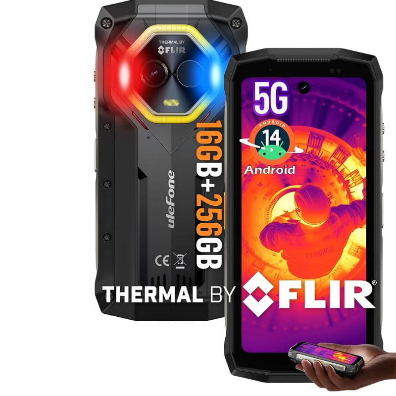 Ulefone Armor Mini 20T Pro 5G 8GB/256GB Negro - Teléfono Móvil - Ítem