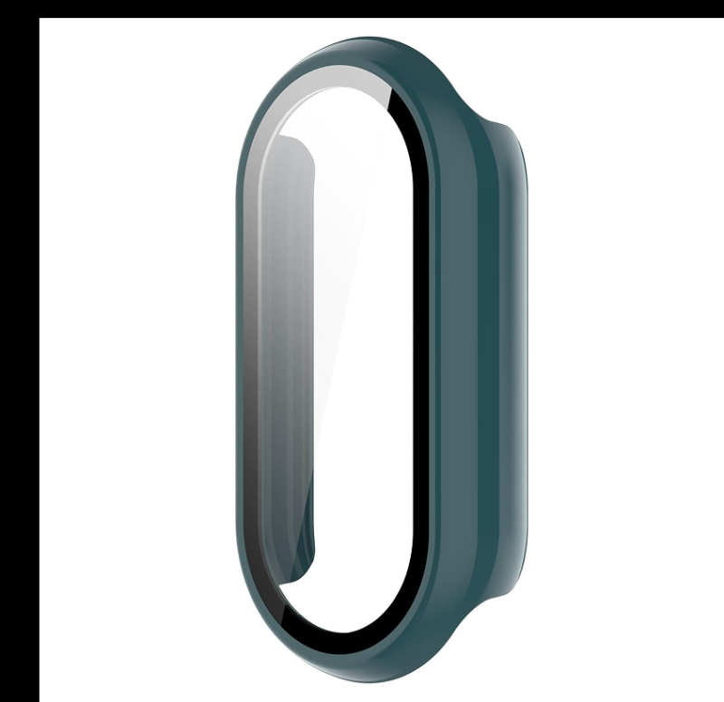 Capa PC + Vidro Temperado Xiaomi Smart Band 10 Transparente - Item1