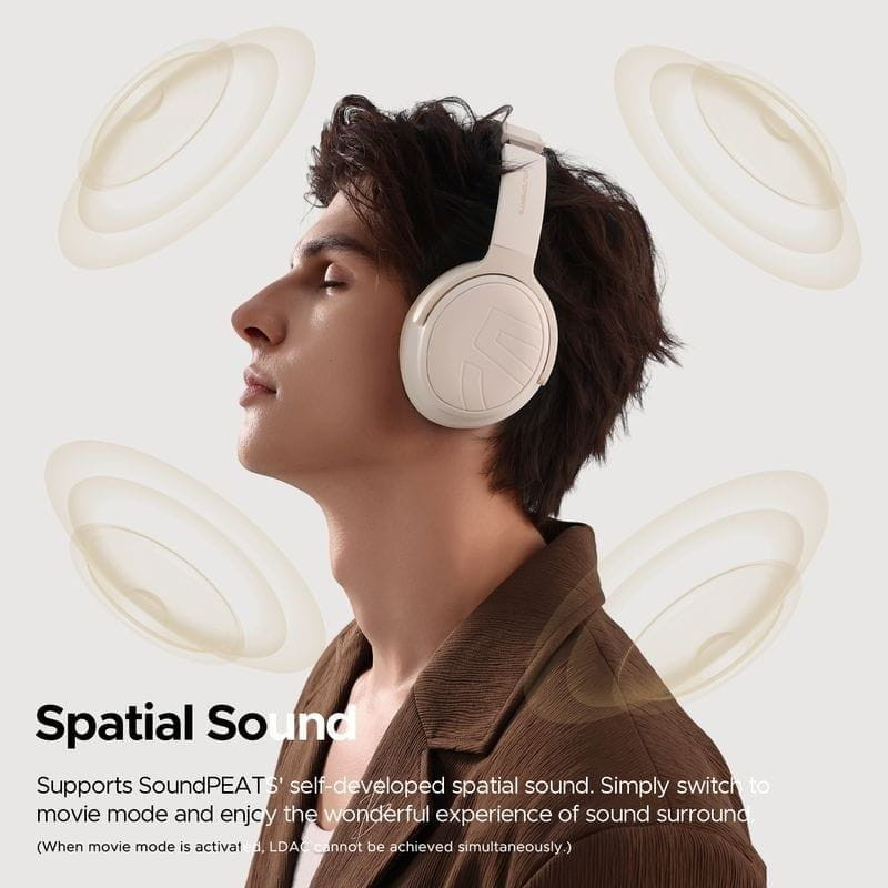 SoundPEATS Space Pro Blanco - Auriculares Bluetooth - Ítem4