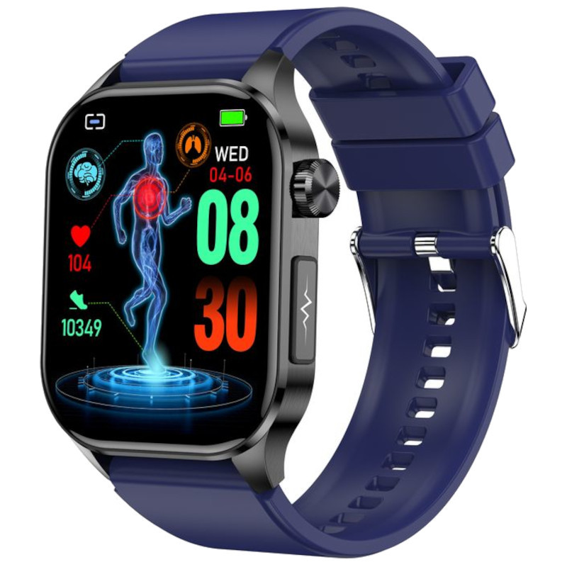 ET580 Azul Pulseira de Silicone - Item