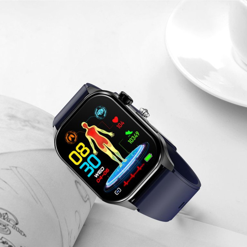 ET580 Azul Pulseira de Silicone - Item5