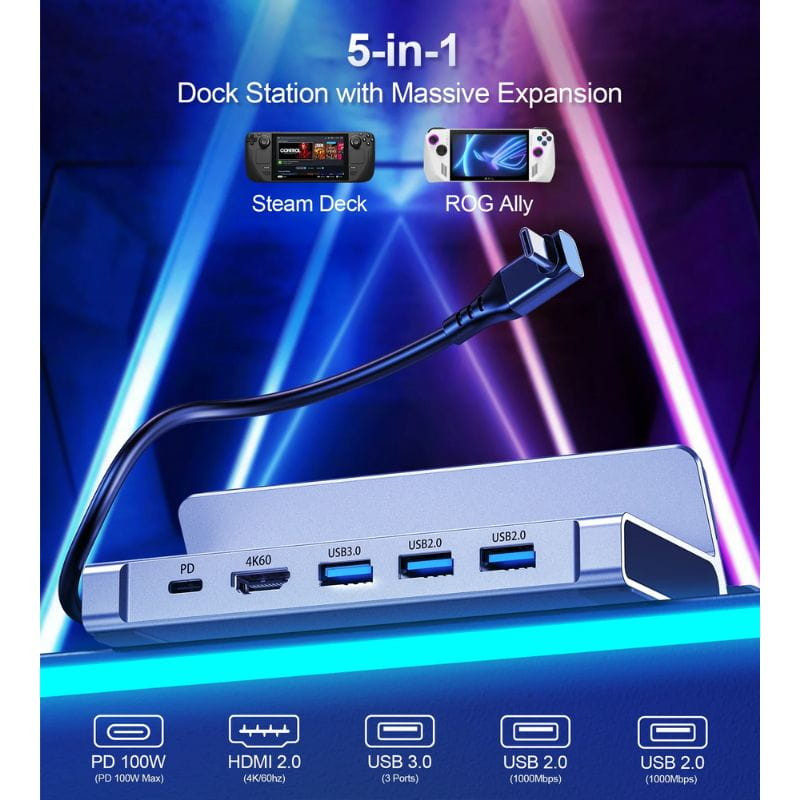Station d'accueil Choetech pour Steam Deck/ASUS ROG Ally/Legion Go - Ítem7