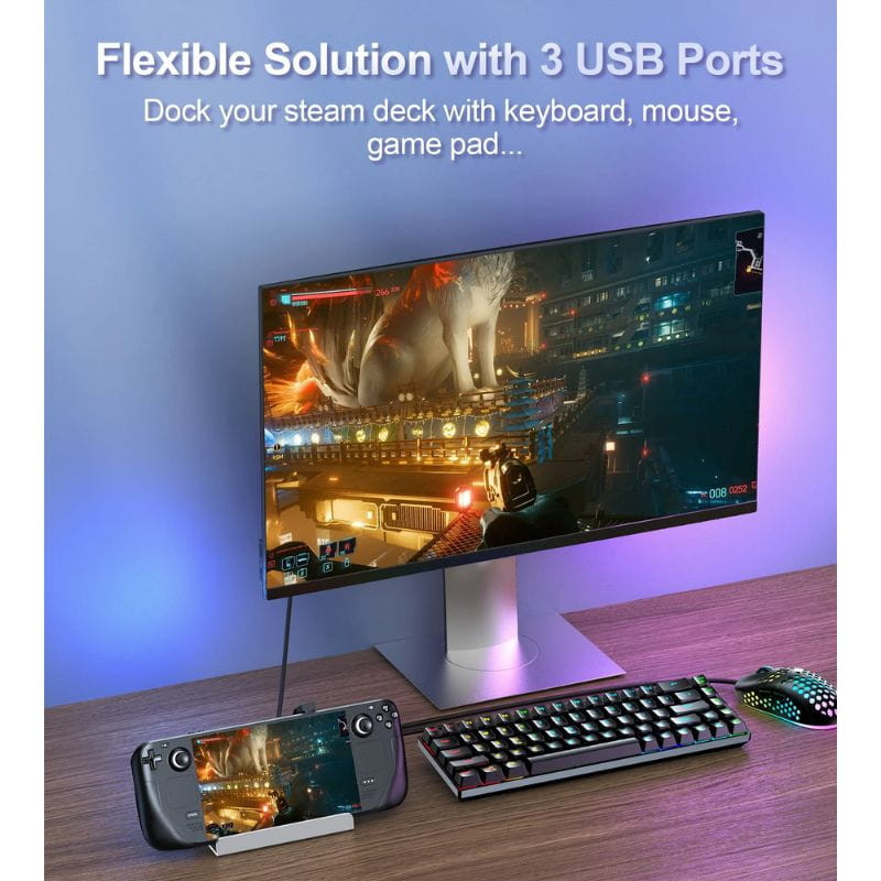 Station d'accueil Choetech pour Steam Deck/ASUS ROG Ally/Legion Go - Ítem3