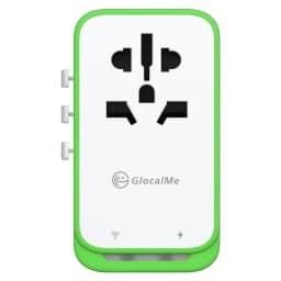Adaptador de Viaje GlocalMe Roamplug 4G WiFi 4 en 1 - vista frontal