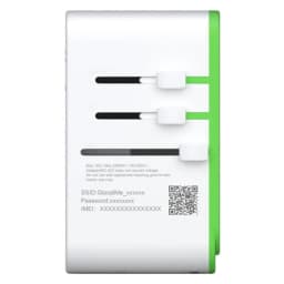 Adaptador de Viaje GlocalMe Roamplug 4G WiFi 4 en 1 - vista lateral