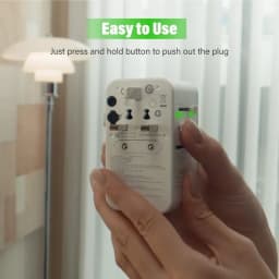 Adaptador de Viaje GlocalMe Roamplug 4G WiFi 4 en 1 - uso sencillo