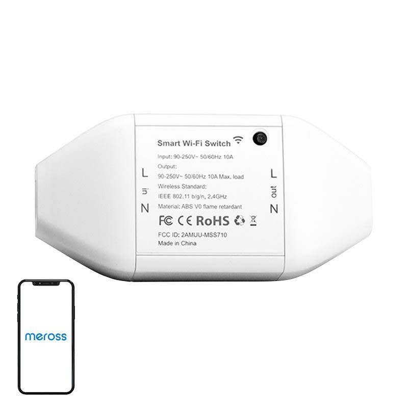 Meross MSS710HK HomeKit WiFi Blanco - Switch Inteligente - Ítem1