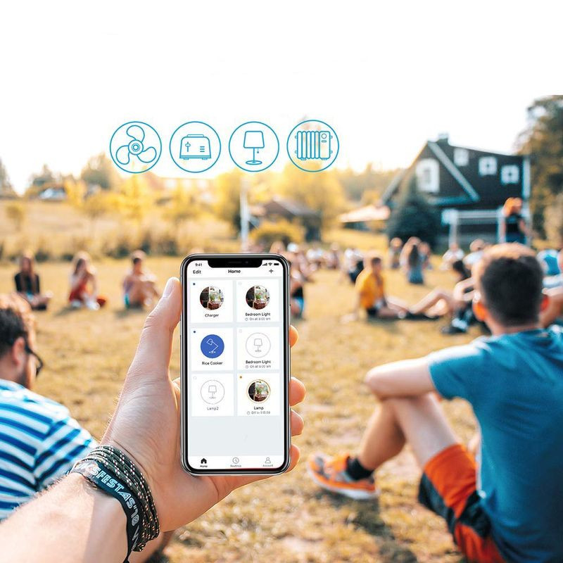 Meross MSS620HK WiFi HomeKit Azul - Enchufe para el exterior - Ítem2