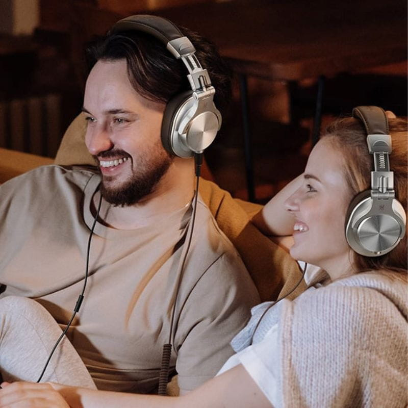 OneOdio Fusion A70 Castanho - Auscultadores Bluetooth - Item1