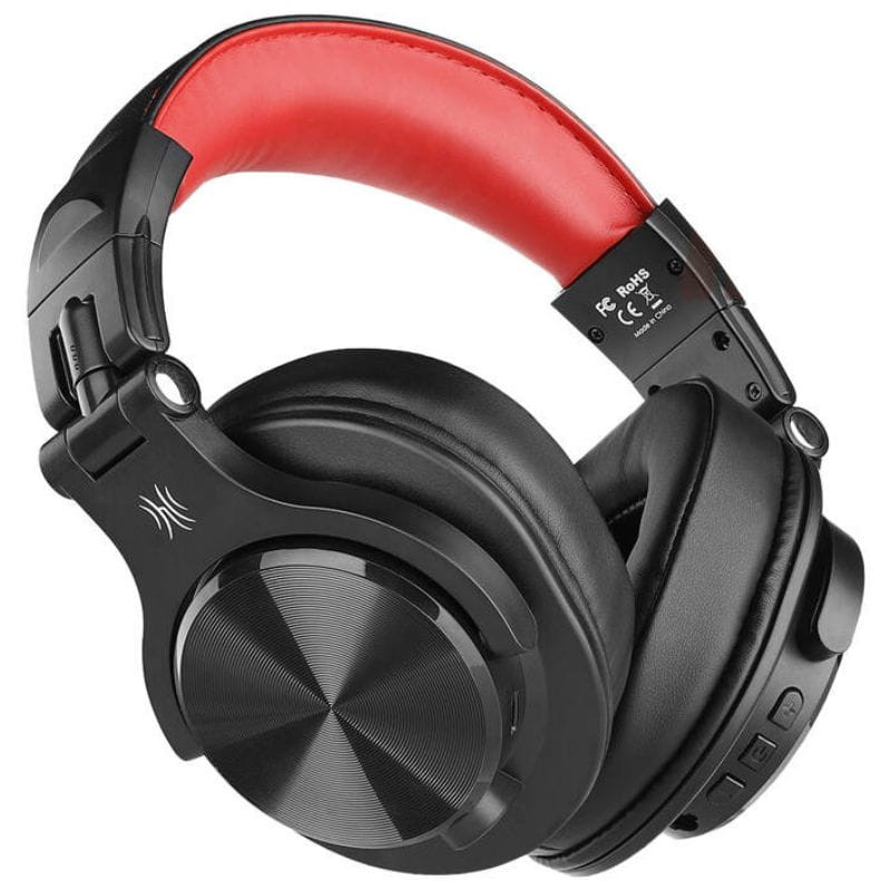 OneOdio Fusion A70 Vermelho/Preto - Auscultadores Bluetooth - Item