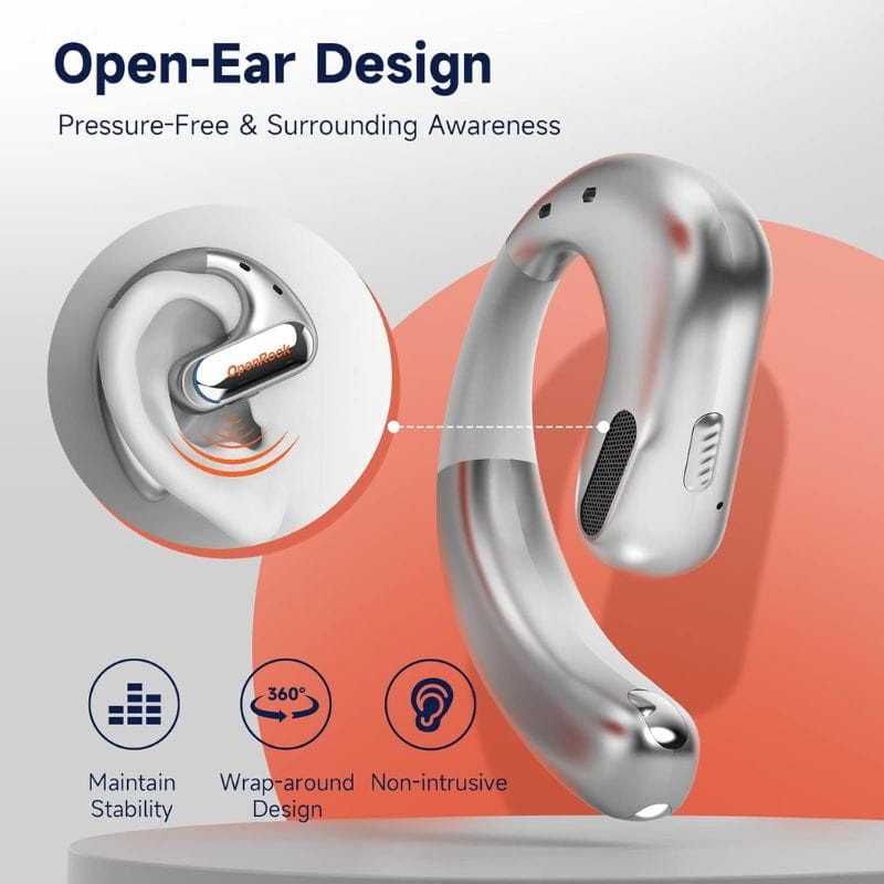 OneOdio OpenRock Pro Bege - Auriculares Bluetooth - Item2