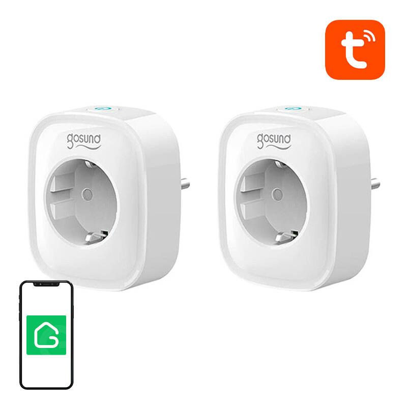 Pack de 2 Gosund SP1 3680 W 2,4 GHz Blanc - Prises intelligentes - Ítem2