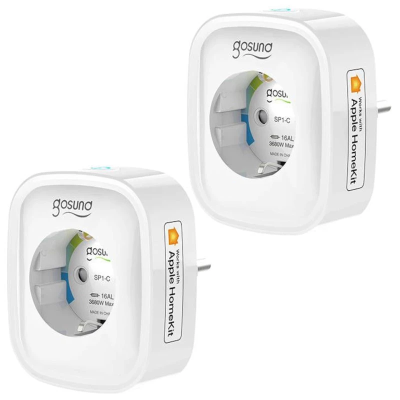 Gosund SP1-H HomeKit 16A Pack of 2 Blanc - Prise intelligente - Ítem