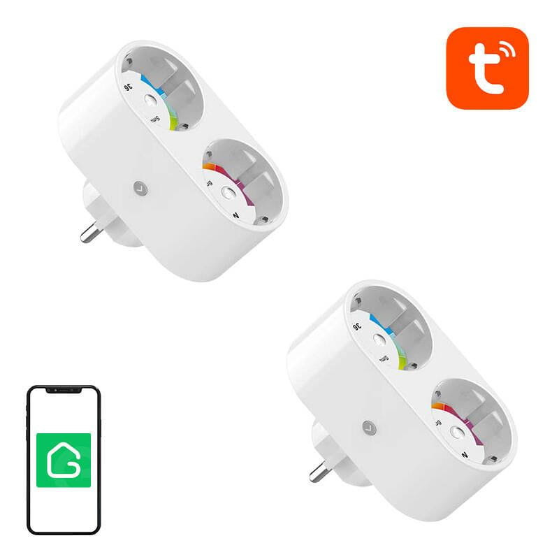 Gosund SP211 3680 W 1Wi-Fi 2,4 GHz Doble Pack de 2 Blanco - Enchufe inteligente - Ítem1