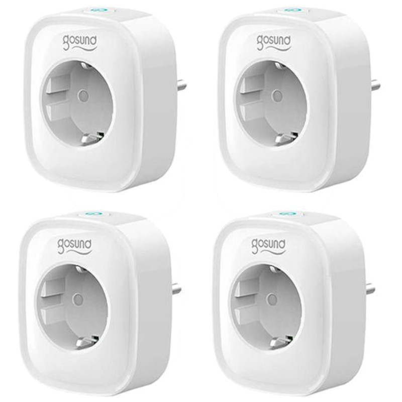 Gosund SP1 3680 W 2,4 GHz Conjunto de 4 Branco - Tomadas inteligentes - Item