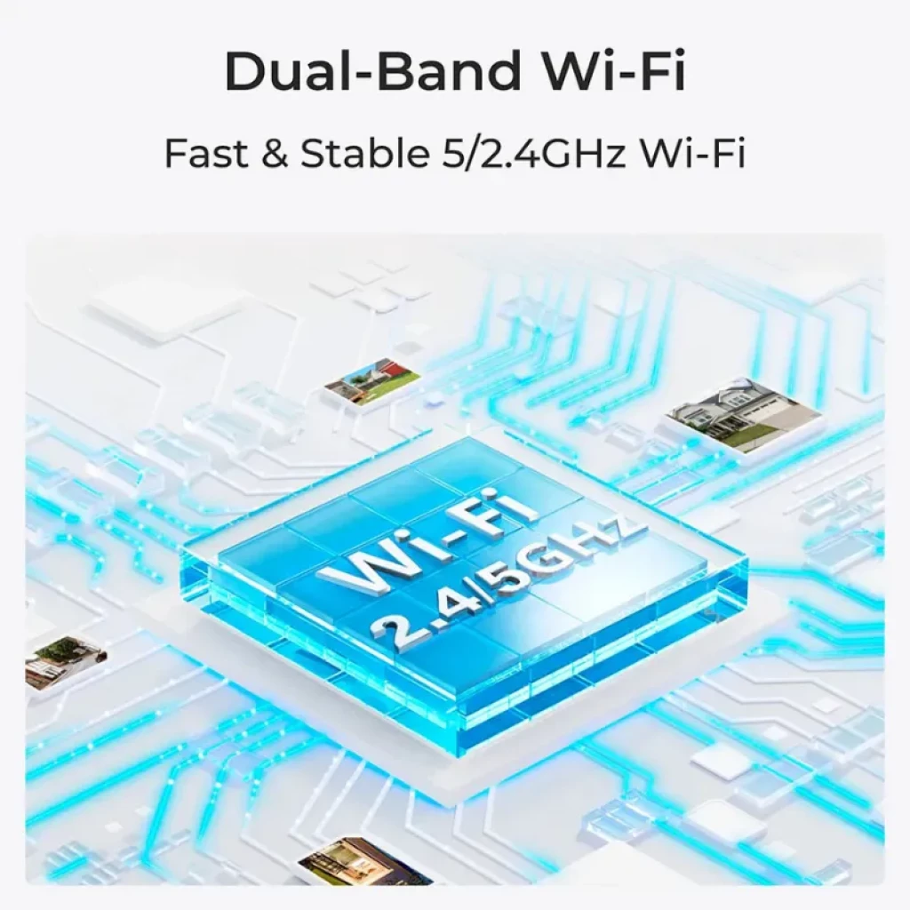 Reolink D340W Blanc avec sonnette et interphone vidéo ; caméra frontale circulaire, microphone, gros bouton lumineux et module secondaire avec bouton - Ítem2