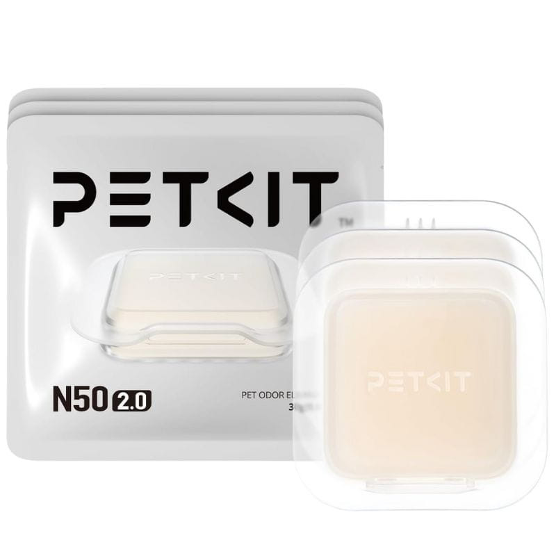 Eliminador de olores N50 2.0 para Arenero PETKIT PuraMax, PuraMax 2 y PUROBOT MAX PRO - Pack de 3 Unidades - Ítem