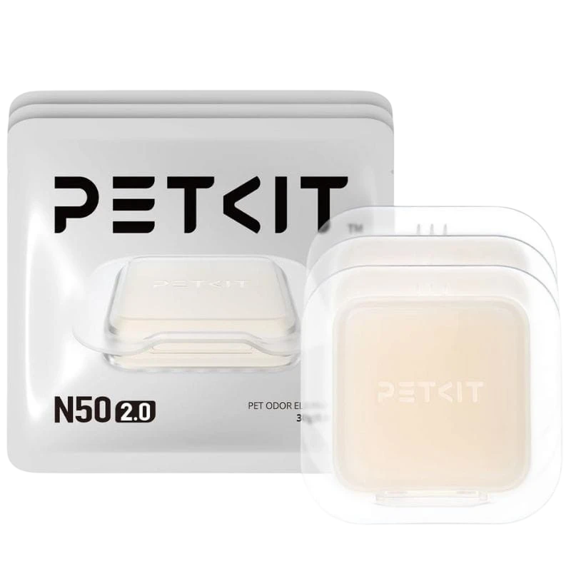 Eliminador de olores N50 2.0 para Arenero PETKIT PuraMax, PuraMax 2 y PUROBOT MAX PRO - Pack de 3 Unidades - Ítem