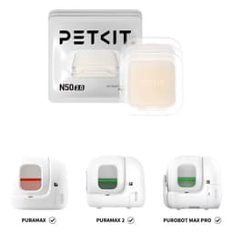 Eliminateur d'odeurs N50 2.0 pour bac à sable PETKIT PuraMax, PuraMax 2 et PUROBOT MAX PRO - Pack de 3 unités, bacs à sable compatibles