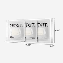 Eliminateur d'odeurs N50 2.0 pour bac à sable PETKIT PuraMax, PuraMax 2 et PUROBOT MAX PRO - Pack de 3 unités, taille du paquet