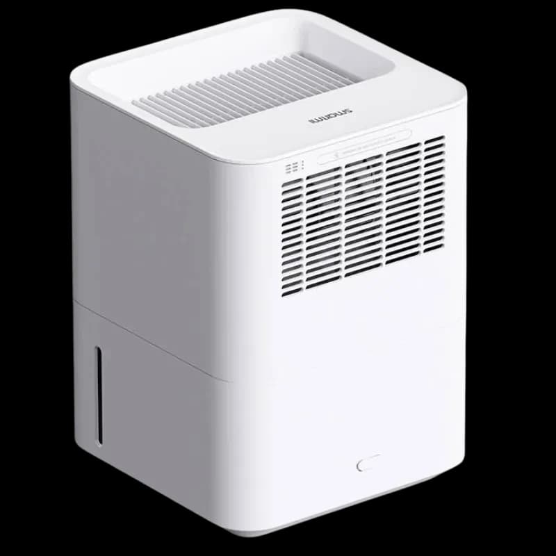 Smartmi Evaporative Humidifier 3 Lite - Umidificador branco, formato retangular, grelhas frontais e superiores, reservatório visível e design minimalista