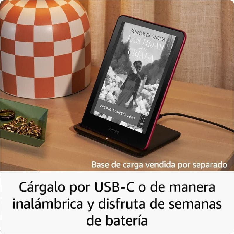Carga de Amazon Kindle Paperwhite Signature Edition 12ª Gen (32GB) Verde Jade Metalizado - e-Reader