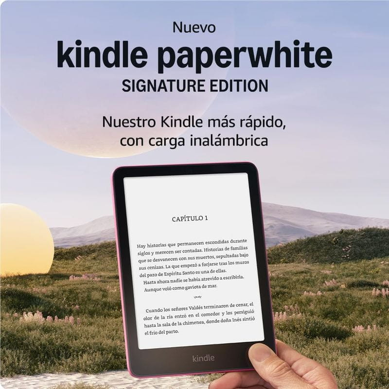 Amazon Kindle Paperwhite Signature Edition 12ª Gen (32GB) Frambuesa Metalizado - e-Reader - Ítem1