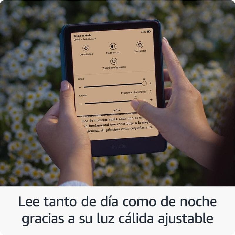 Densidad de Amazon Kindle Paperwhite 12ª Gen (16GB) Verde Jade - e-Reader