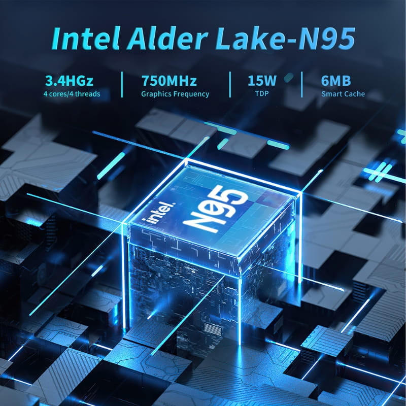 HSI-95 Mini Intel Alder Lake N95/12Go/512Go - Ítem4