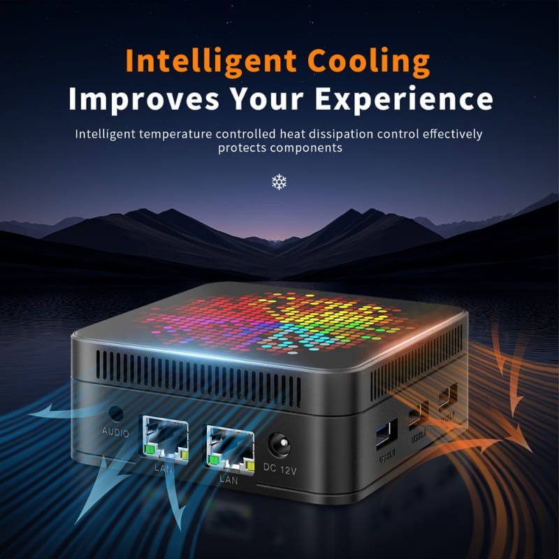 HSI-95 Mini Intel Alder Lake N95/12Go/512Go - Ítem7