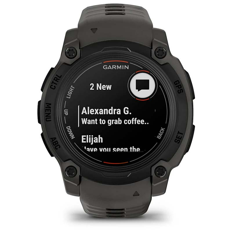 Garmin Instinct E 40mm Noir avec Bracelet Carbone - Montre Connectée avec GPS - Ítem10