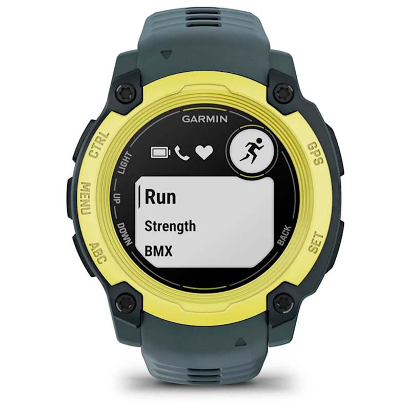 Garmin Instinct E 40mm Amarillo con Correa Gris - Ítem1