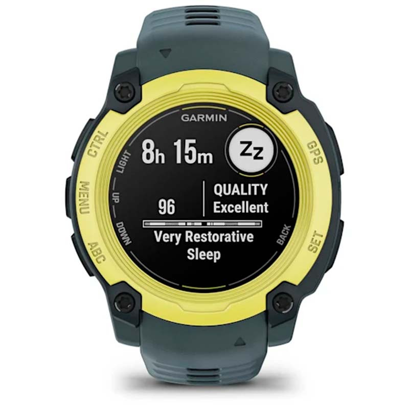Garmin Instinct E 40mm Amarillo con Correa Gris - Ítem6