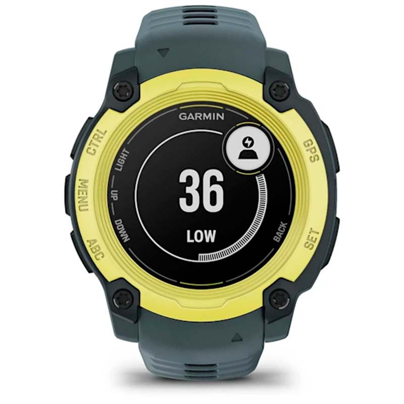 Garmin Instinct E 40mm Amarillo con Correa Gris - Ítem8