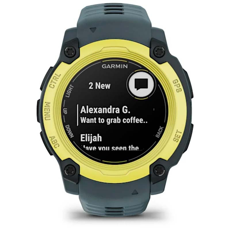 Garmin Instinct E 40mm Amarillo con Correa Gris - Ítem10