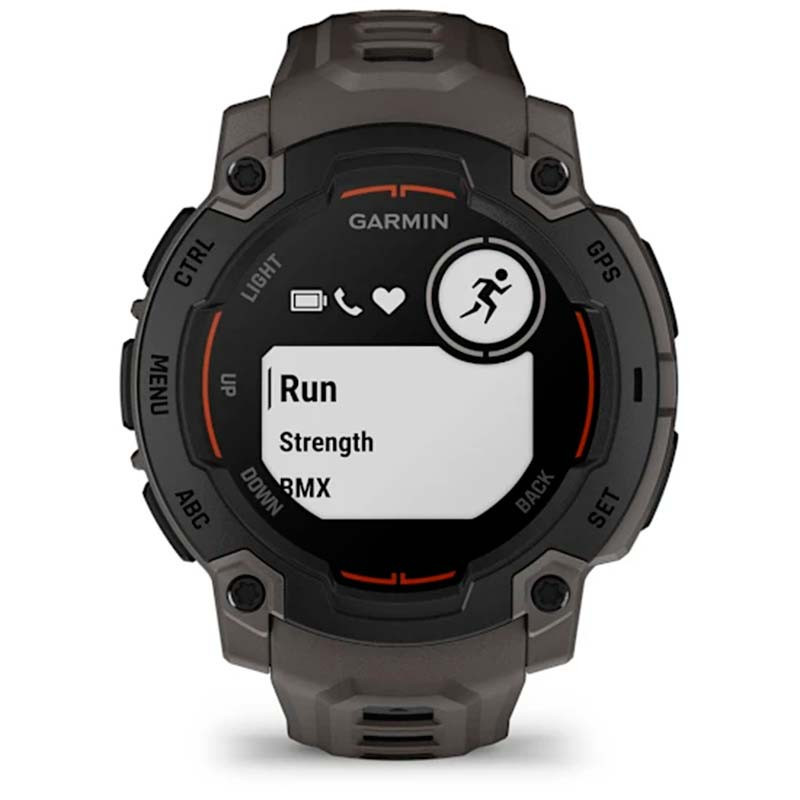 Garmin Instinct E 45mm Negro con Correa Carbón - Ítem1