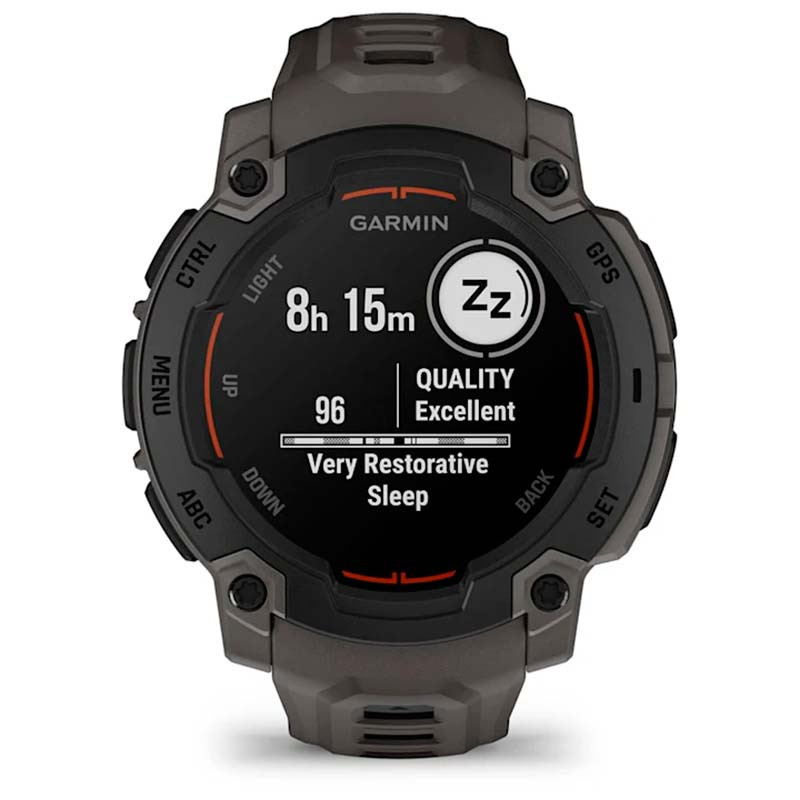 Garmin Instinct E 45mm Negro con Correa Carbón - Ítem6
