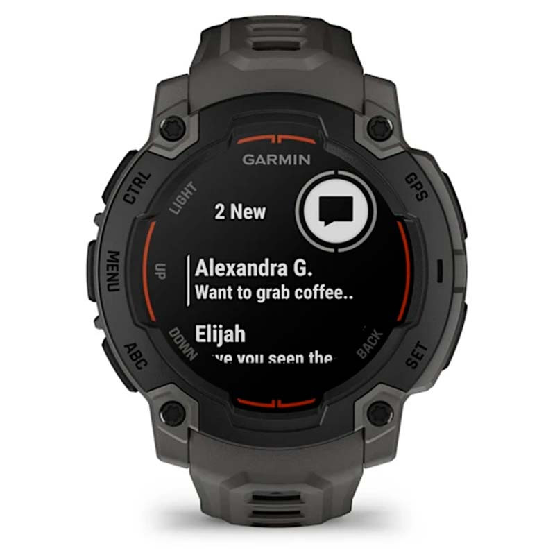Garmin Instinct E 45mm Negro con Correa Carbón - Ítem10