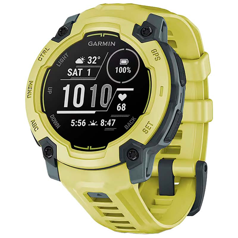 Garmin Instinct E 45mm Amarelo com Bracelete Amarelo - Item