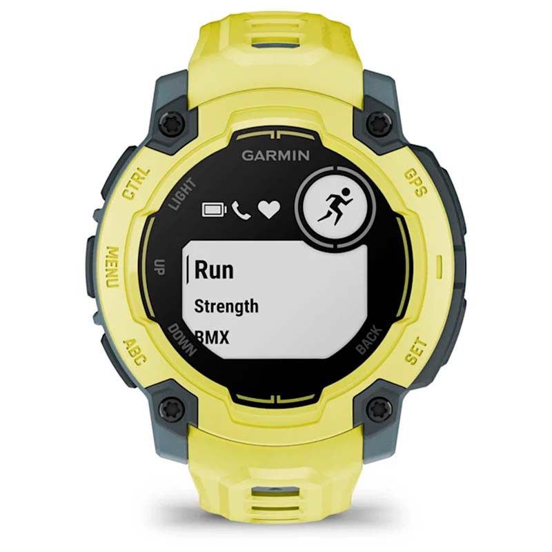 Garmin Instinct E 45mm Amarelo com Bracelete Amarelo - Item1