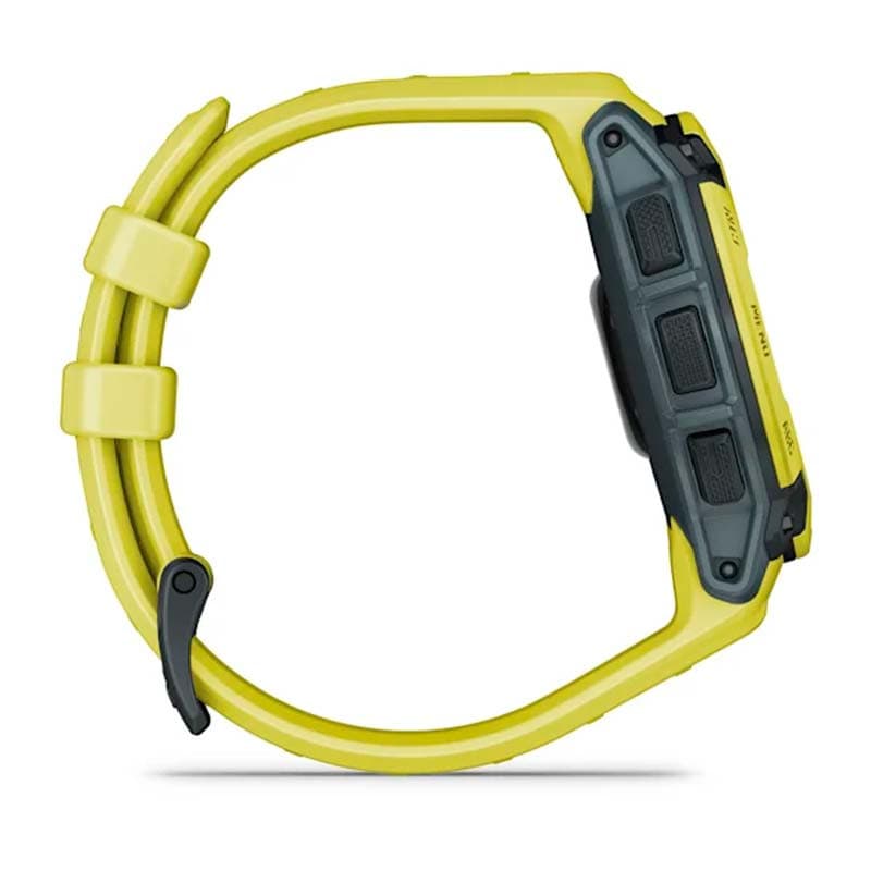 Garmin Instinct E 45mm Amarillo con Correa Amarilla - lateral izquierdo