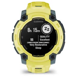 Garmin Instinct E 45mm Jaune avec Bracelet Jaune - suivi du sommeil