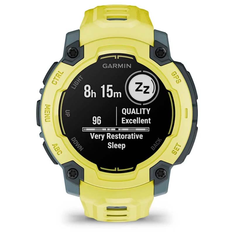 Garmin Instinct E 45mm Amarillo con Correa Amarilla - monitorización del sueño
