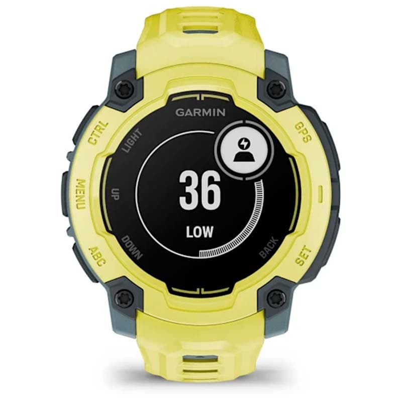 Garmin Instinct E 45mm Jaune avec Bracelet Jaune - énergie