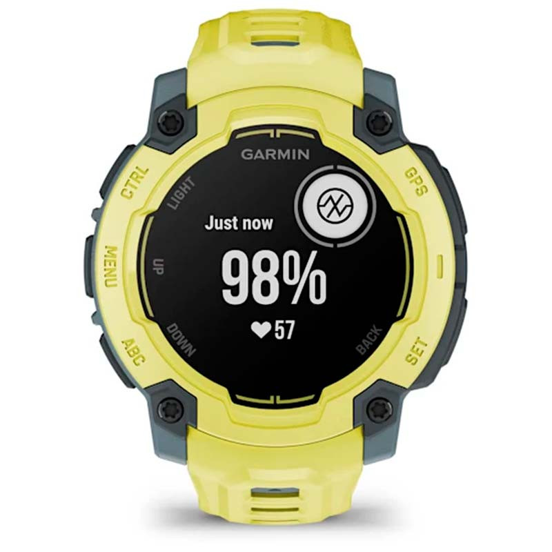 Garmin Instinct E 45mm Amarelo com Bracelete Amarelo - Item11