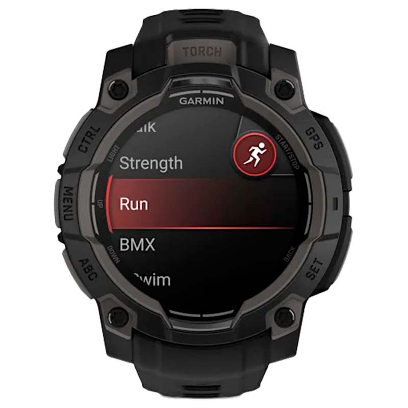 Garmin Instinct 3 AMOLED 45mm Negro con Correa Negra - Ítem1