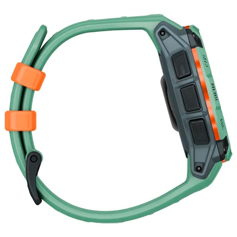 Garmin Instinct 3 AMOLED 45mm Verde con Correa Verde - lateral izquierdo