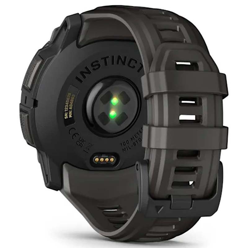 Garmin Instinct 3 AMOLED 50mm Noir avec Bracelet Carbone - Ítem4